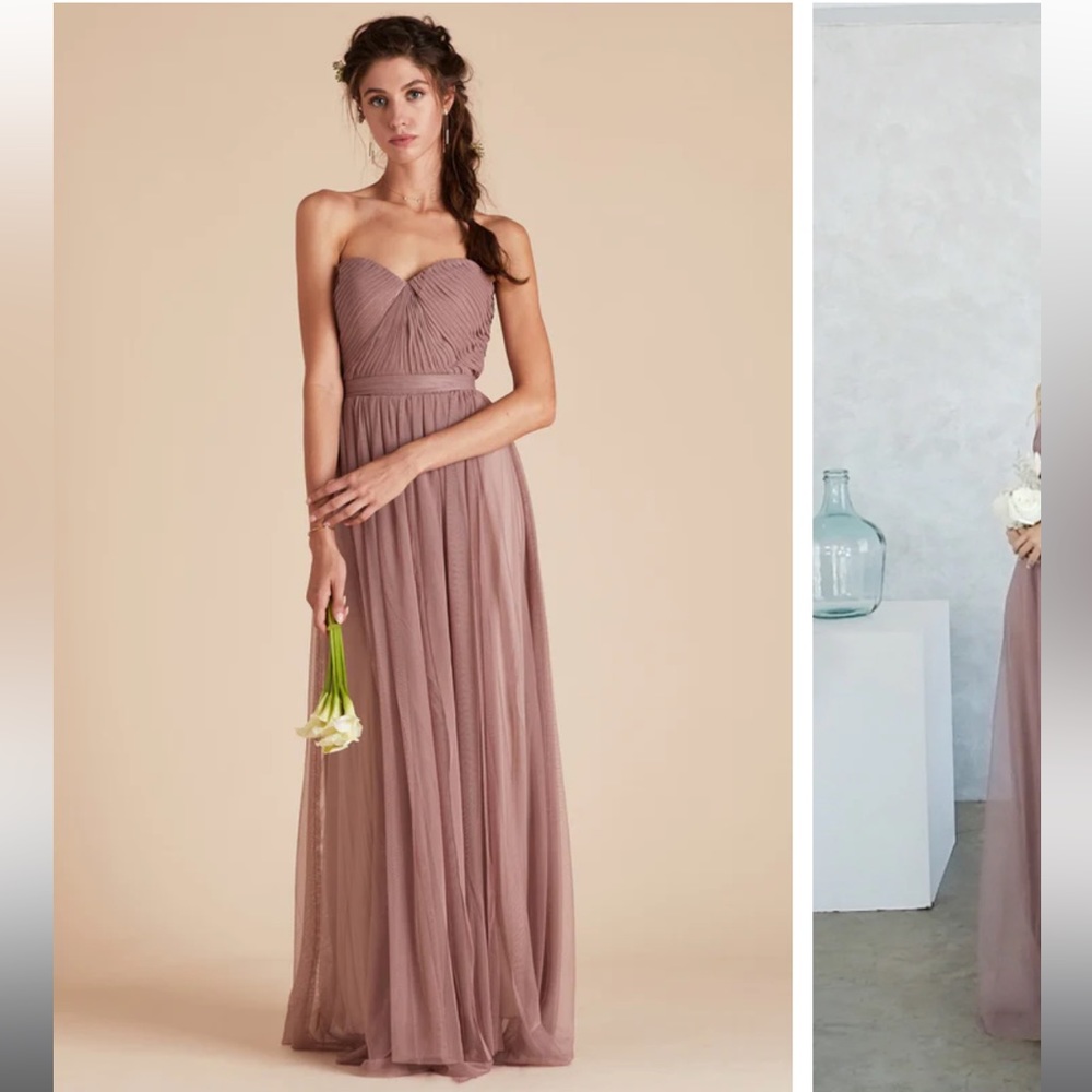 Birdy Grey Christina Convertible Bridesmaids Dress Sandy Mauve Women’s Small